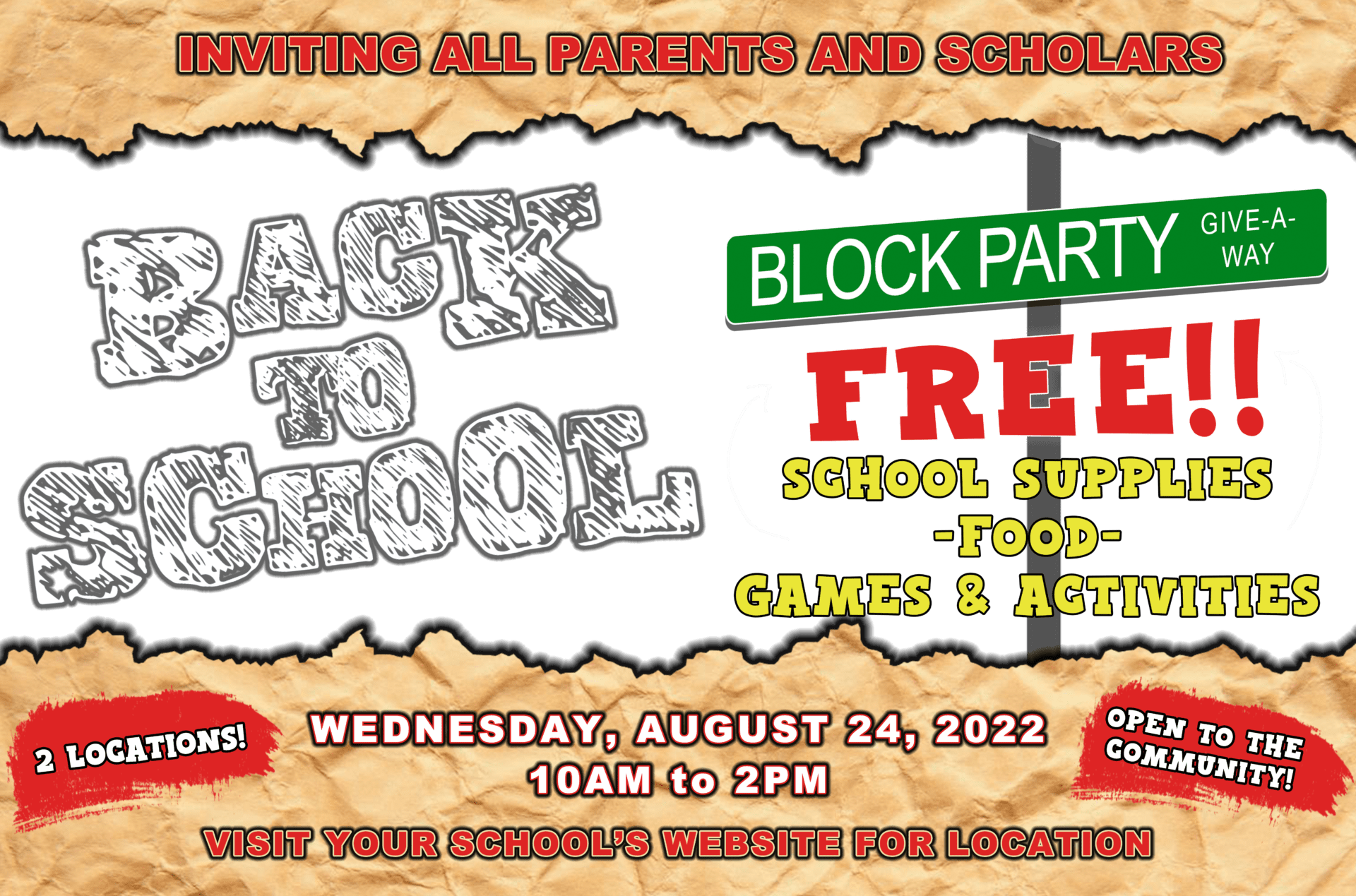Block Party banner